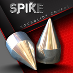 Set of 20 - ROCSOLID™ Aluminum Spike Lug Nut Covers